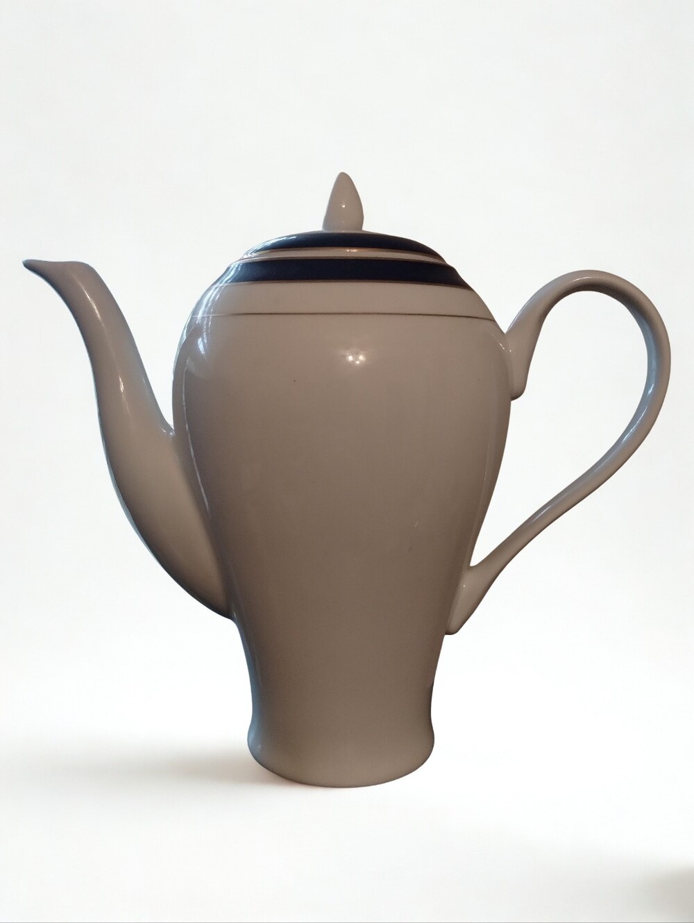 Vintage Tea Pot Sonata Poland Fine Porcelain